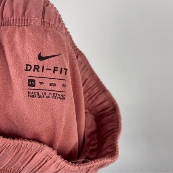 Nike Dri-Fit Dry Tempo Pink Running Shorts Lined Women's Size XS - Picture 7 of 9